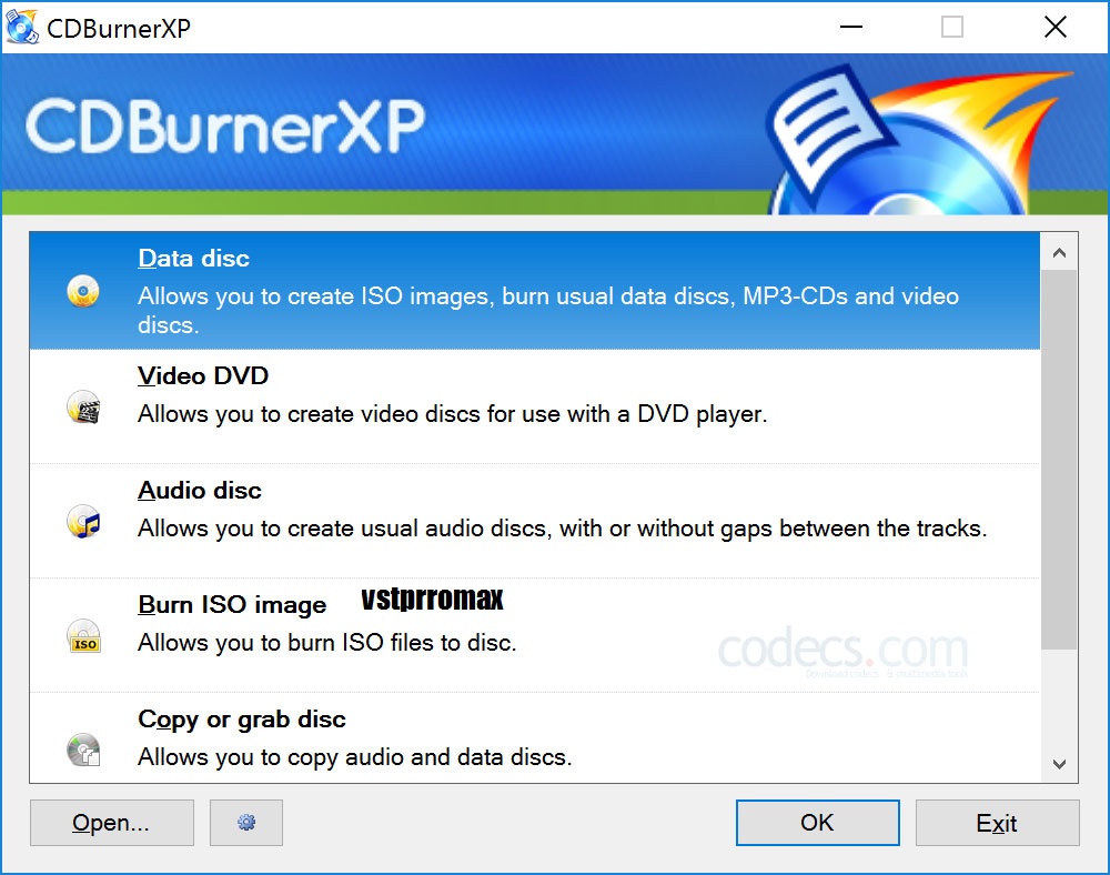 CDBurnerXP Crack - vstpromax.com
