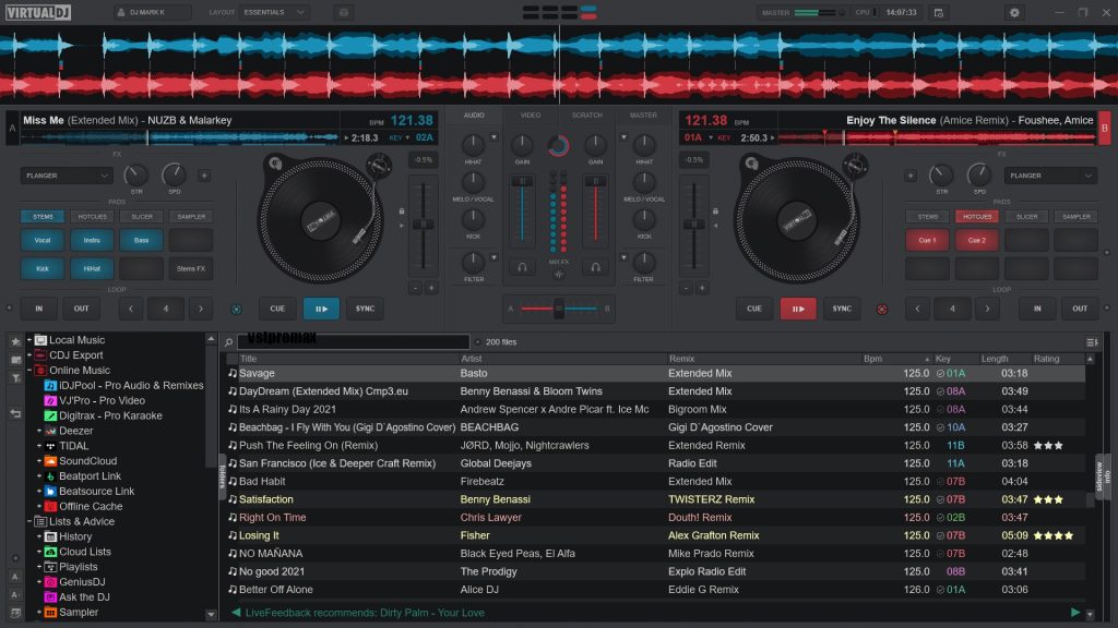 Virtual DJ Pro Crack - vstpromax.com