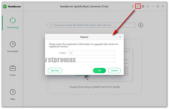 NoteBurner Spotify Music Converter Crack - vstpromax.com