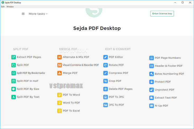 Sejda PDF Desktop Pro Crack - vstpromax.com